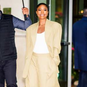 Gabrielle Union in NYC on April 11, 2024.