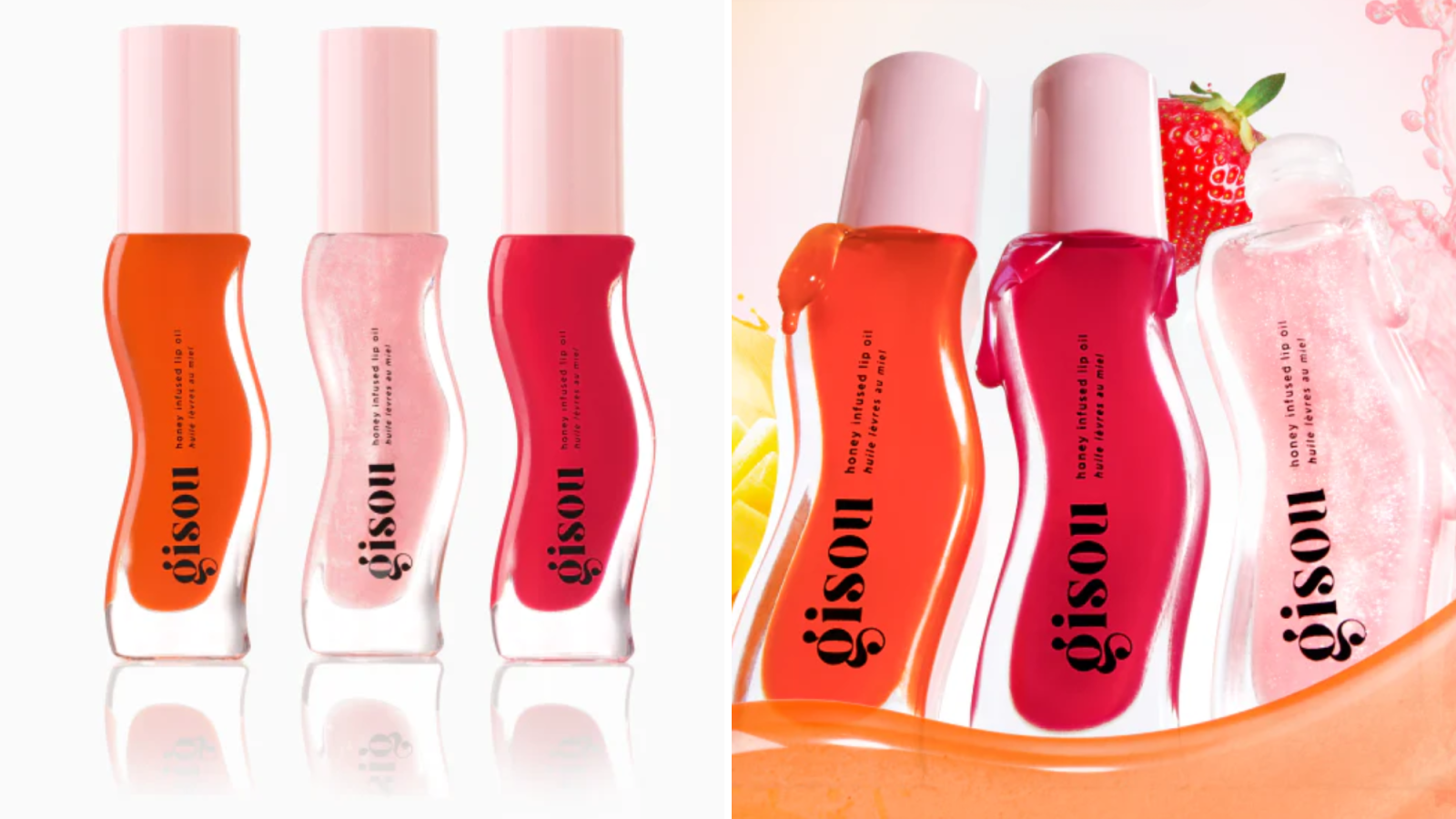 Drench Your Thirsty Lips in These Fruit Juicy Gisou Lip Oils