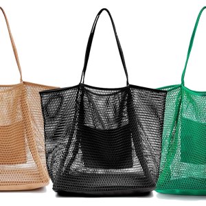 Hoxis Mesh Beach Tote Amazon