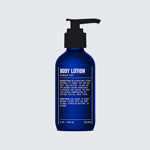 Blu Atlas Fragrance-Free Body Lotion