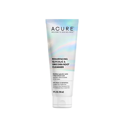 Acure Resurfacing Glycolic and Unicorn Root Cleanser