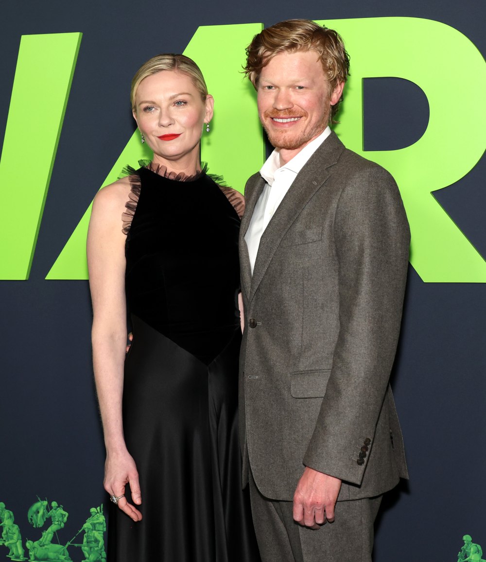 Kirsten Dunst and Husband Jesse Plemons Enjoy Date Night at ‘Civil War’ Movie Premiere