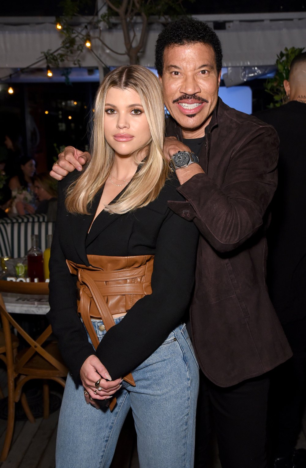 Lionel Richie Jokes About ‘Being Too Rough’ to Help Daughter Sofia Richie With Diaper Duty