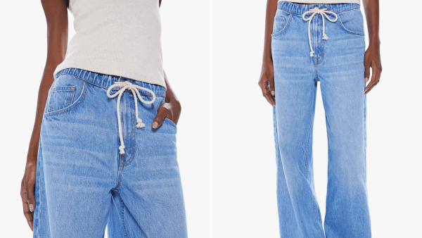 Mother Denim The Drawn Fun Dip Nerdy