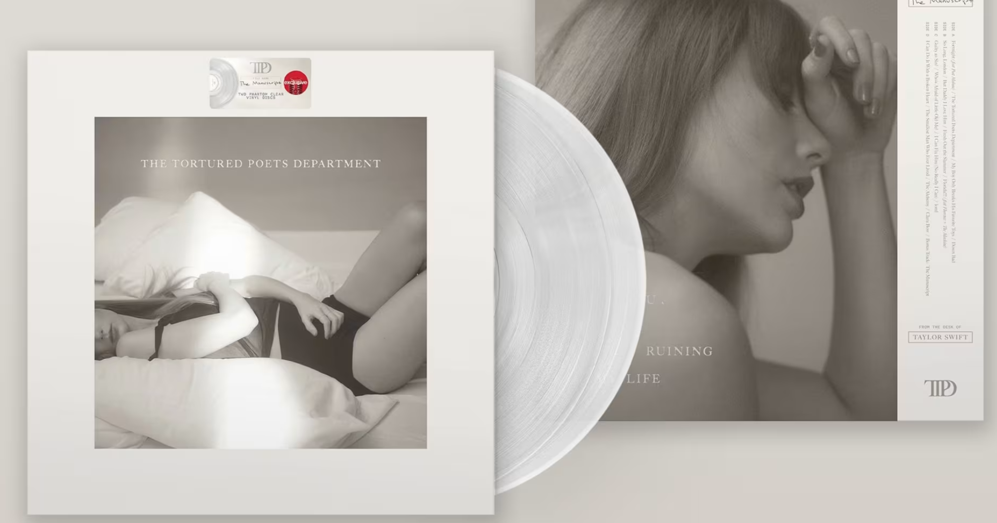 Buy 'The Tortured Poets Department' Target-Exclusive Vinyl Now - Vimarsana News