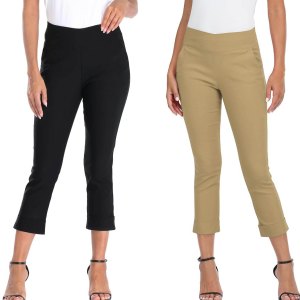 Terry Cloth Capri Pants