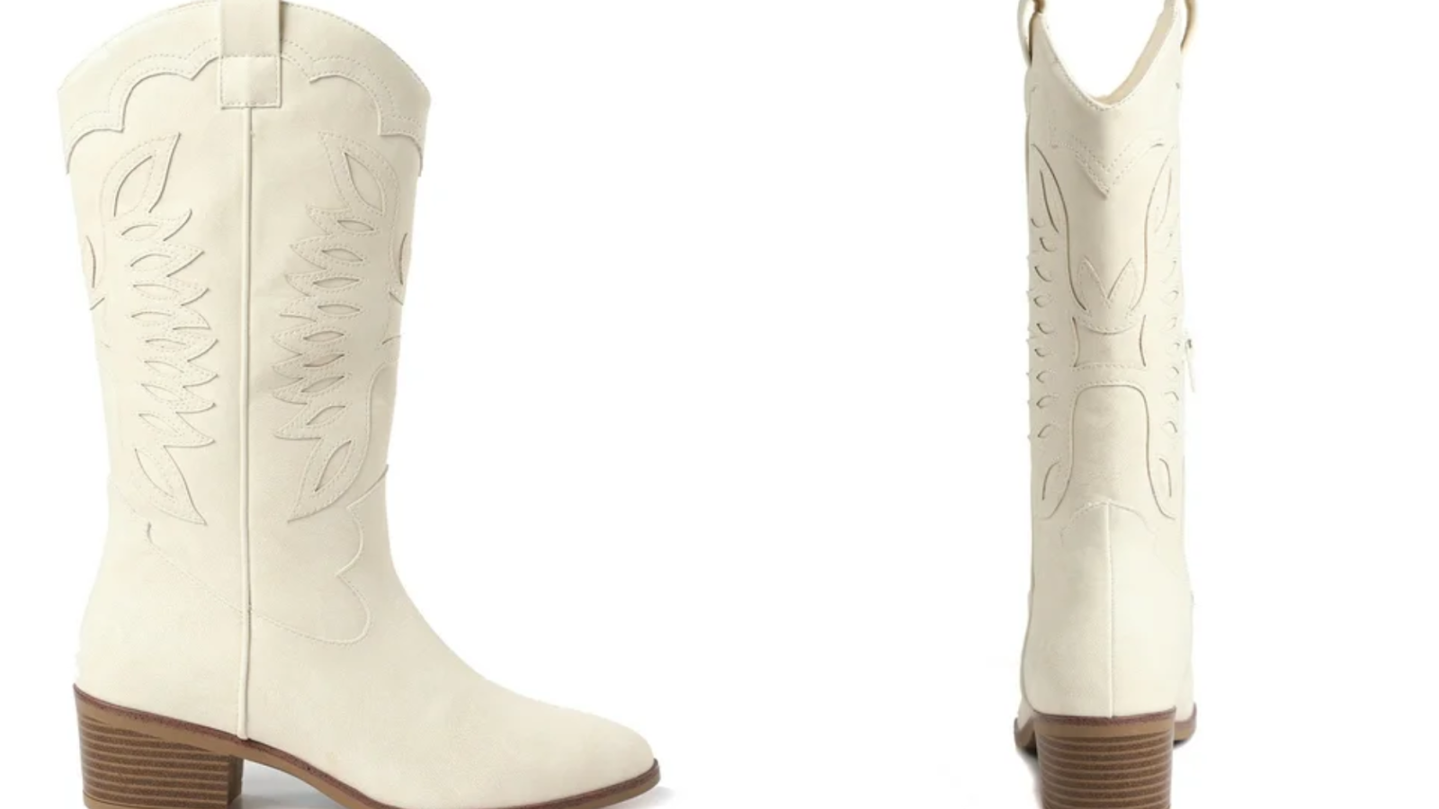 The Pioneer Woman Eagle-Stitched Western Boots
