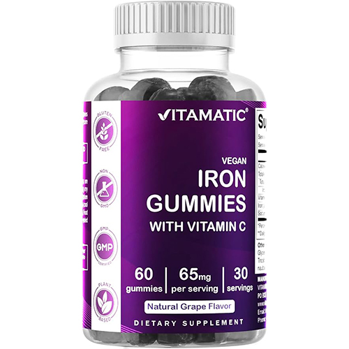 Vitamatic Iron Gummies Supplement