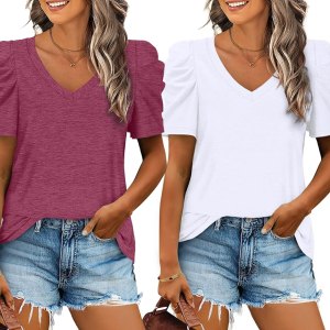 xieerduo puff sleeve top amazon