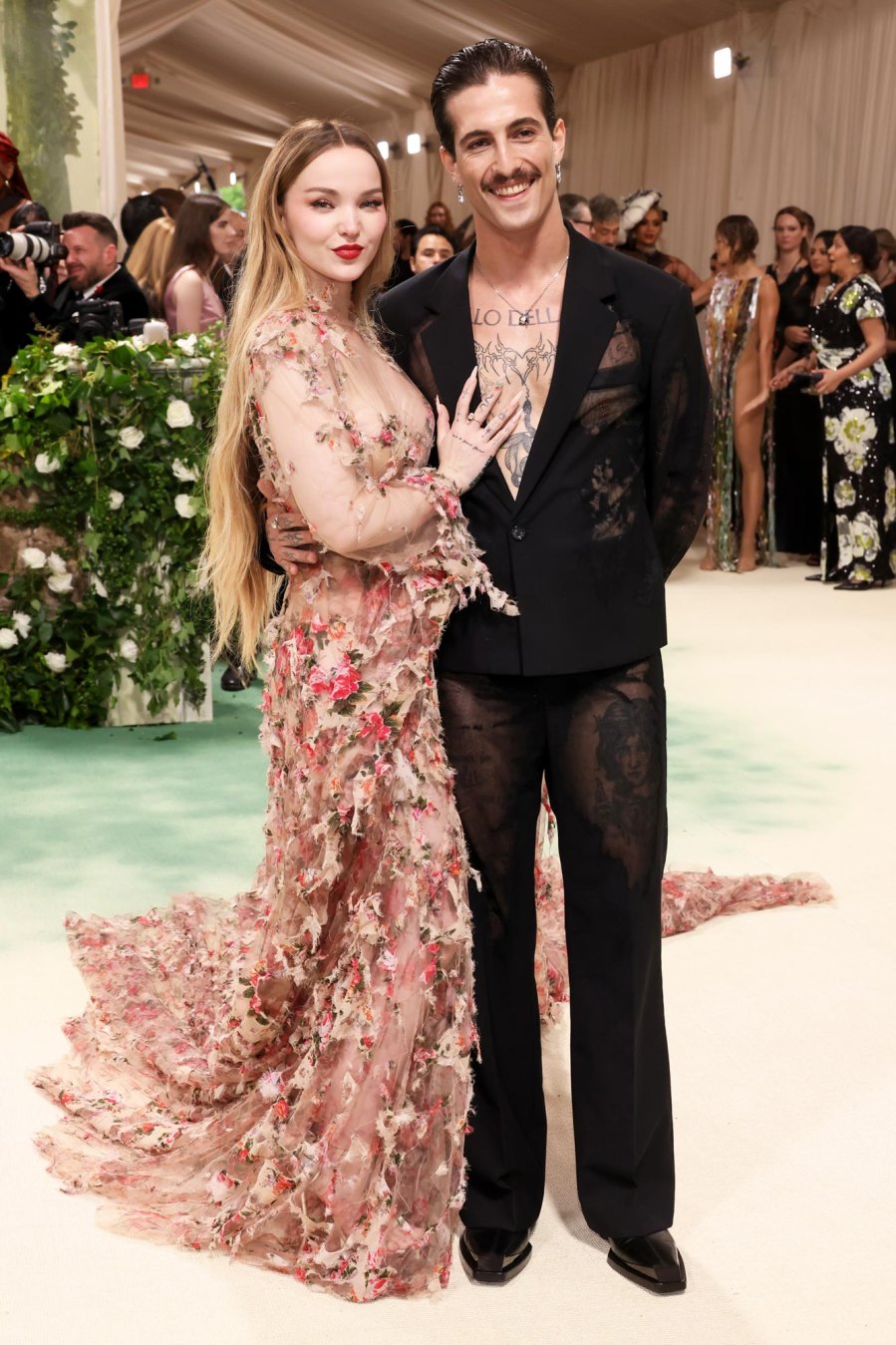 Dove Cameron Damiano David The Hottest Couples on the 2024 Met Gala Red Carpet