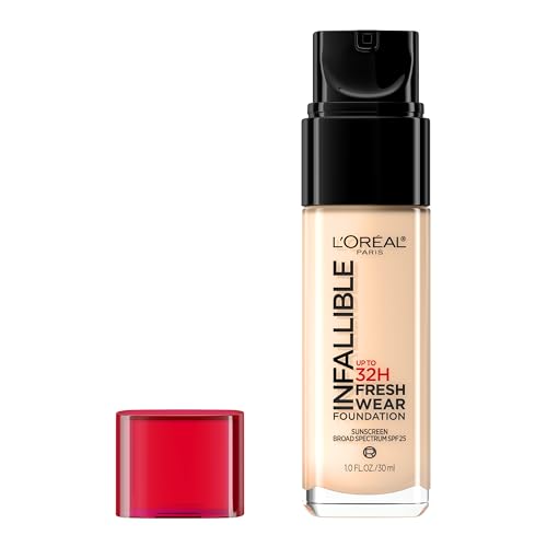 Best Budget: L’Oreal Paris Makeup Infallible Up to 24 Hour Fresh Wear Lightweight Foundation