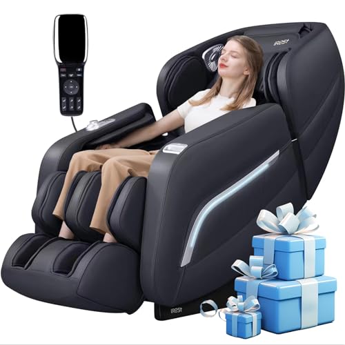 Best Reclining Capabilities: iRest Massage Chair, Full Body Zero Gravity Recliner