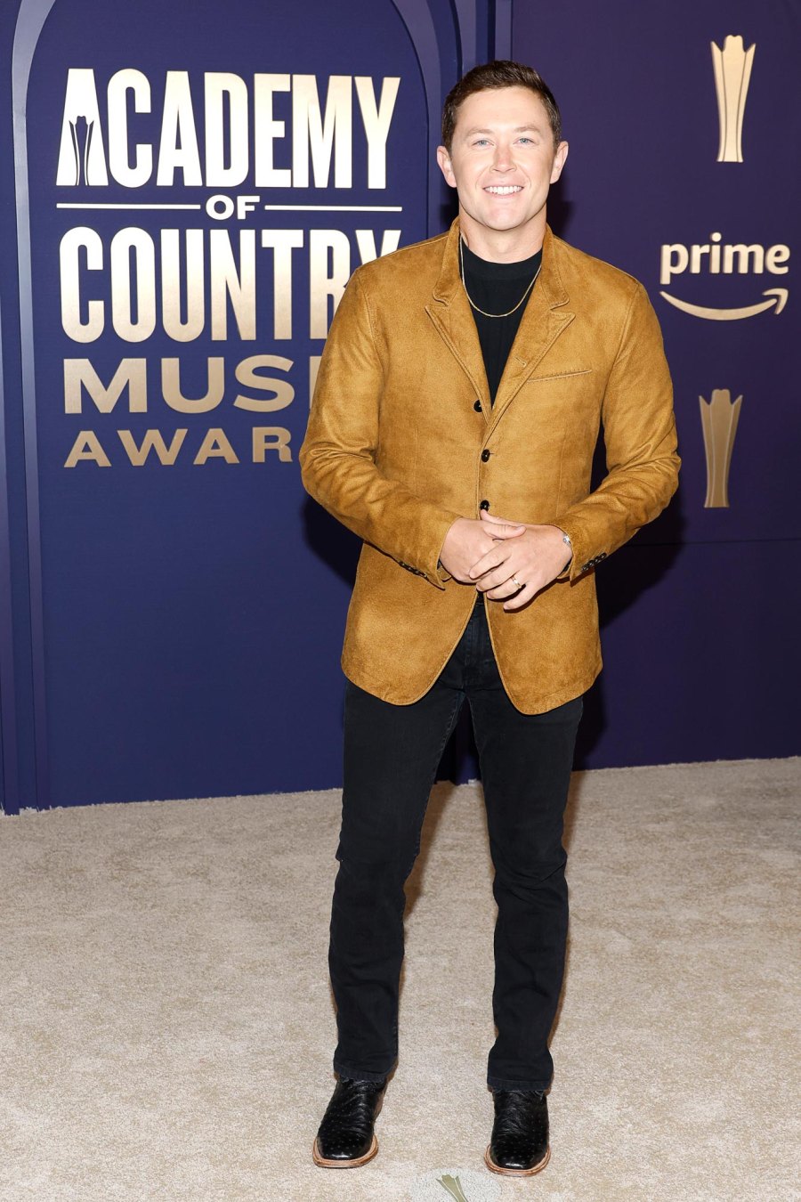 59th Academy of Country Music Awards 2024 Red Carpet Arrivals Scotty McCreery 192