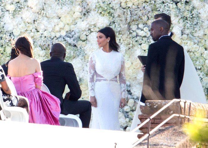 A Look Back at Kim Kardashian and Kanye West’s Wedding - Us A Look Back at Kim Kardashian and Kanye West’s Wedding - Us