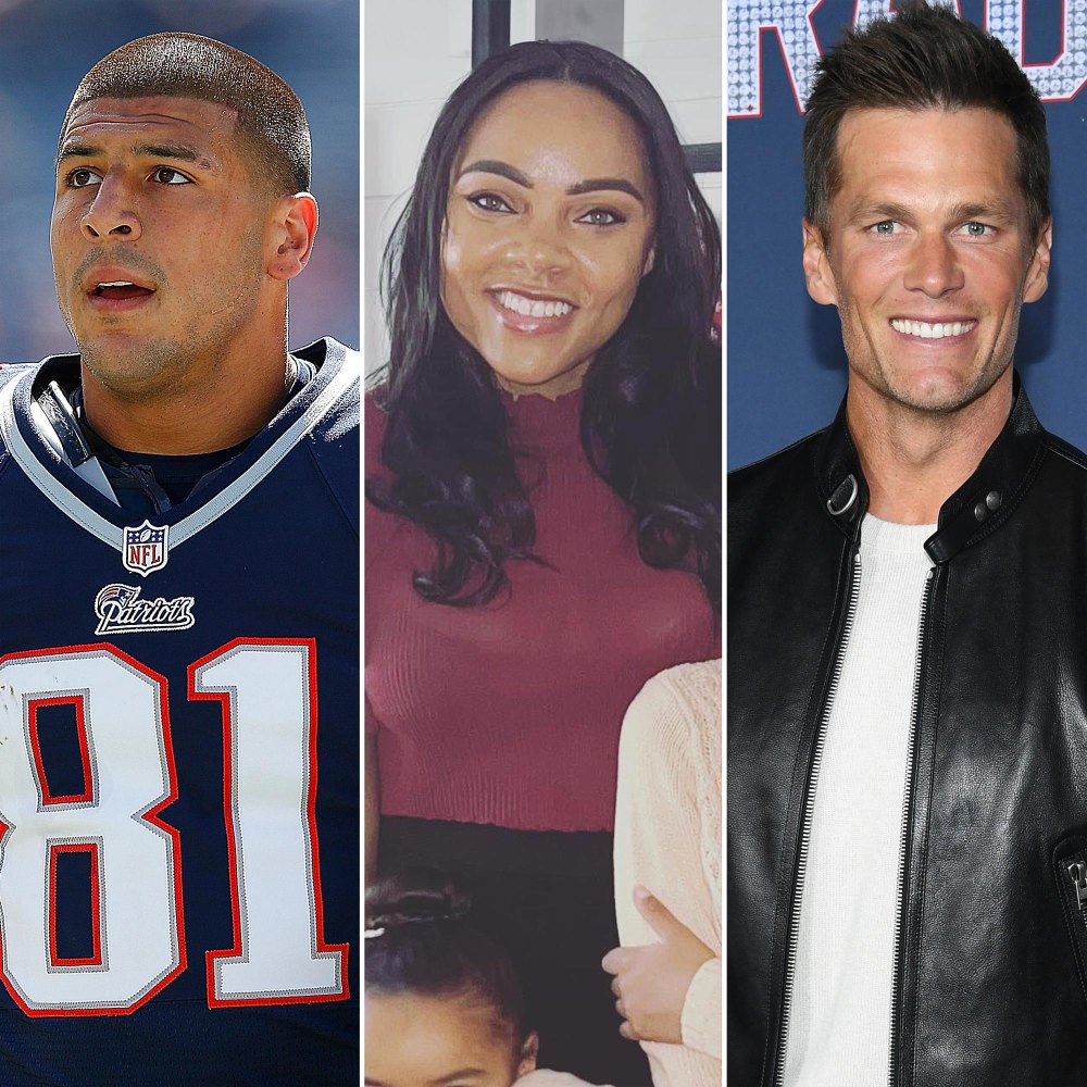 Aaron Hernandez s Fiancee Shayanna Claps Back at Tom Brady s Cruel Roast Jokes About Late NFL Star 619