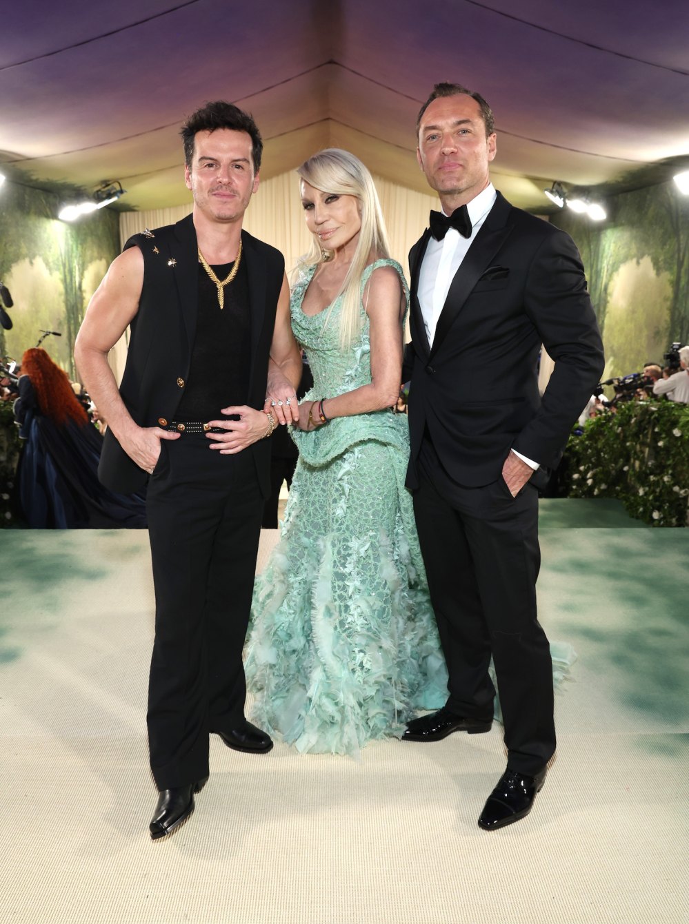 Andrew Scott and Jude Law Have a Talented Mr Ripley Meetup at Met Gala