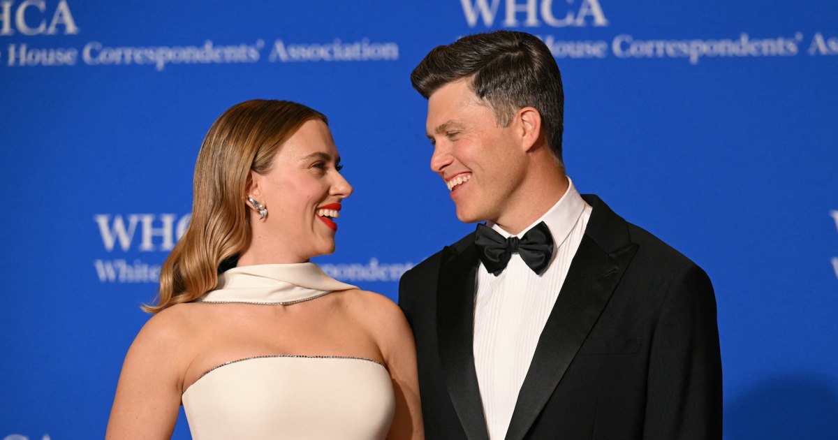 Every Time Colin Jost Joked About Scarlett Johansson 'SNL' Season 49 | Us Weekly