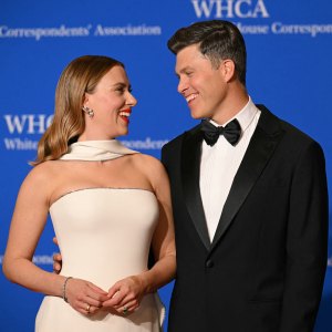 Colin Jost’s Funniest Jokes About Wife Scarlett Johansson on Season 49 of ‘Saturday Night Live’ featured