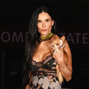 Demi Moore at Gucci Show
