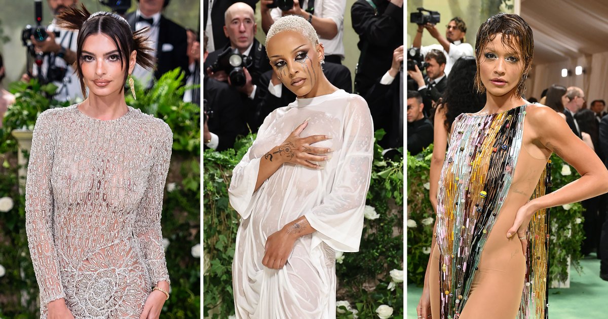 Did Anna Wintour’s Confusing Met Gala Theme Inspire Naked Celeb Looks?