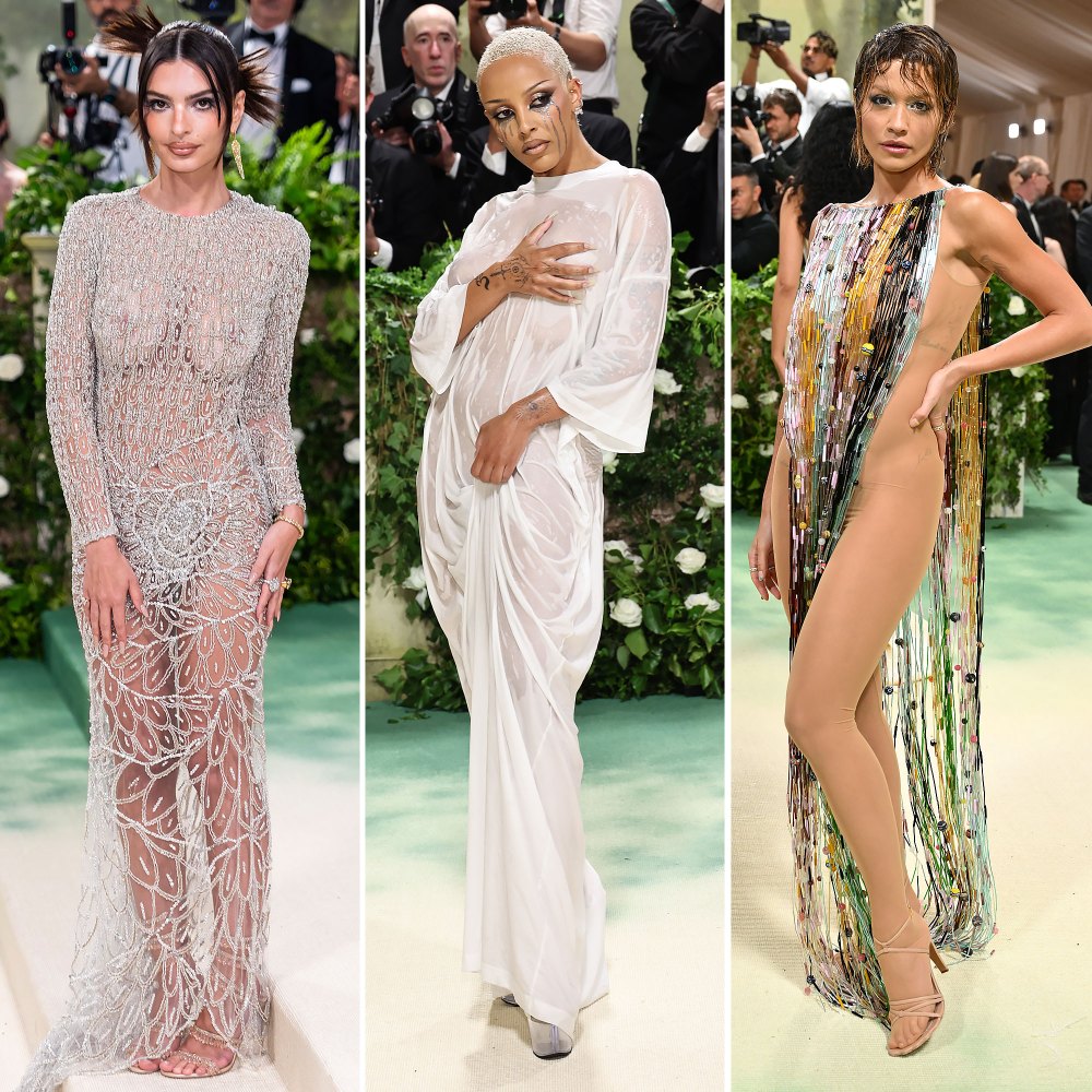 ¿El confuso tema de la Gala del Met 2024 de Anna Wintour inspiró los looks desnudos de las celebridades?