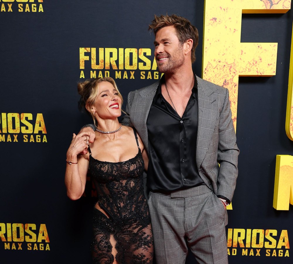 Elsa Pataky shows off underwear on THor red carpet