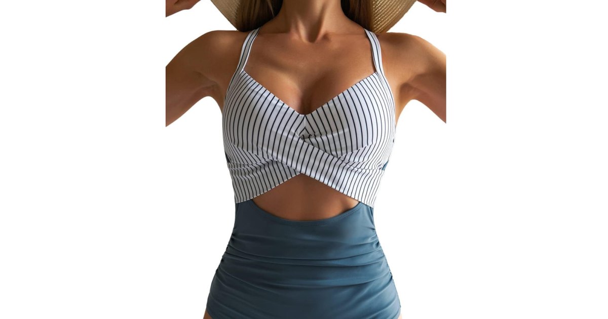 This One-Piece Wrap Swimsuit Will Help You Look Sizzling This Spring and Summer This One-Piece Wrap Swimsuit Will Help You Look Sizzling This Spring and Summer