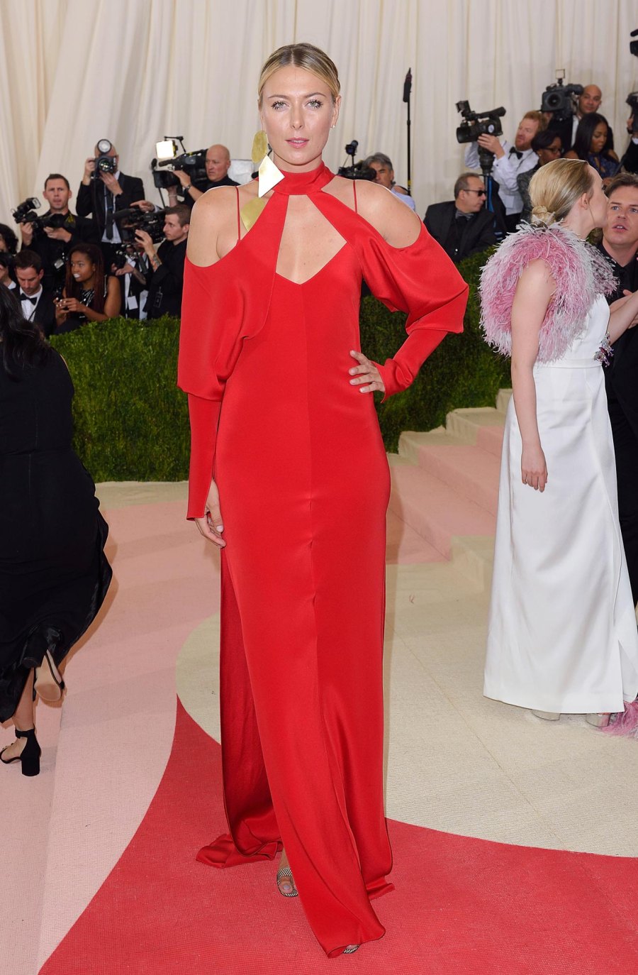 From the Field to the Steps Iconic Athlete Appearances at the Met Gala Over the Years 803 Maria Sharapova