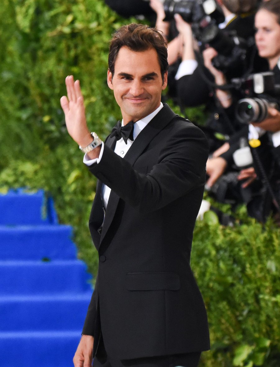 From the Field to the Steps Iconic Athlete Appearances at the Met Gala Over the Years 804 Roger Federer