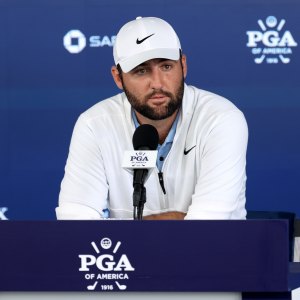 GettyImages-2153439204-Scottie Scheffler at PGA Championship