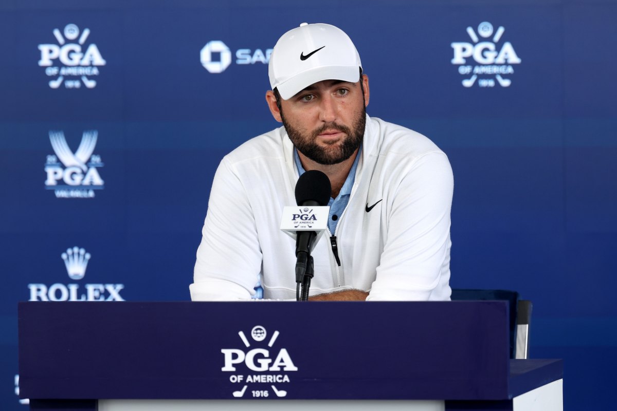 GettyImages-2153439204-Scottie Scheffler at PGA Championship