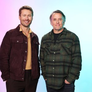 Glen Powell Says Reuniting With Richard Linklater After 20 Years for Hit Man Was Surreal