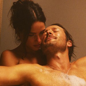 Glen Powell and Adria Arjona Sent Sexy Images to Prep for Sex Scenes