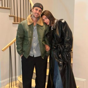 Hailey Bieber Announced Her Pregnancy With Justin Bieber in Sheer Lace Gown 926