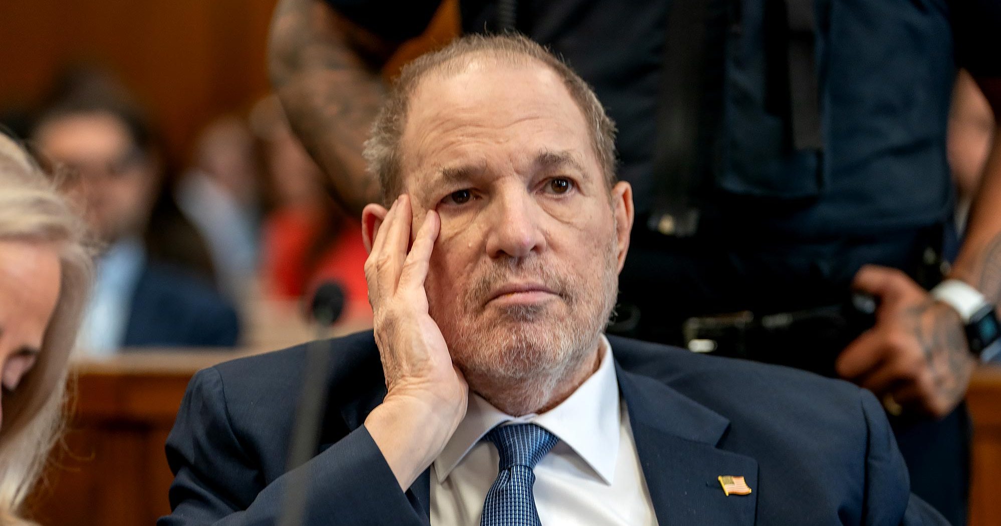 Harvey Weinstein Appears in Court in Wheelchair, Will Face Retrial