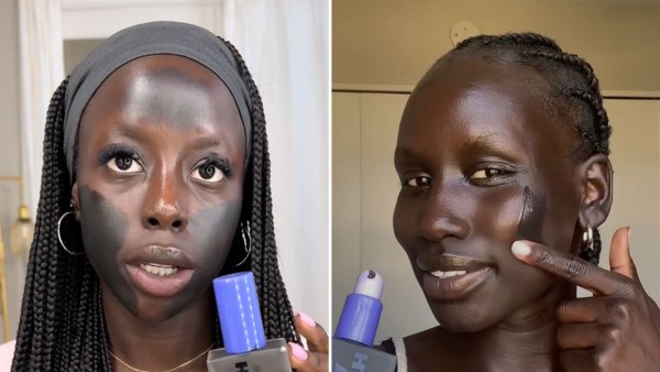 Influencers React to Makeup Brand Youthforia s Darkest Foundation Shade Tar in a Bottle