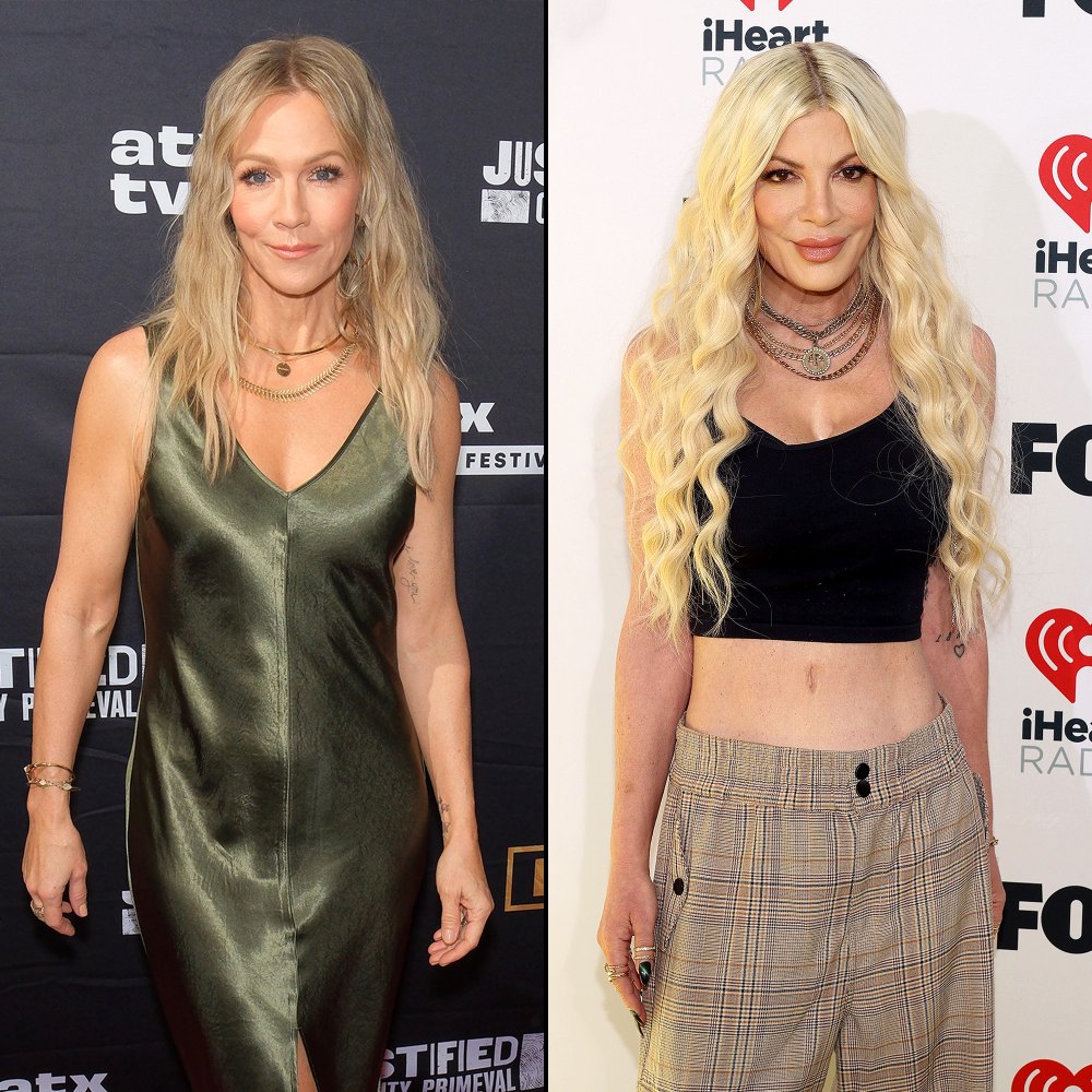 Jennie Garth Says Tori Spelling Is in a ‘Growth Stage’ of Life Right Now