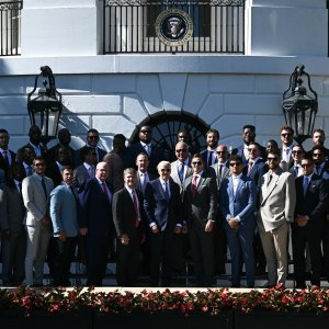 Kansas City Chiefs Chiefs Celebrate Their Super Bowl Win at the White House