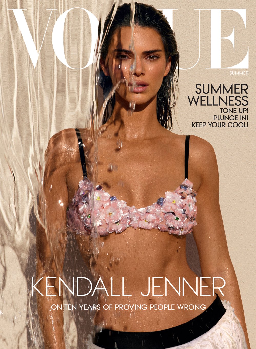 Kendall Jenner Vogue Summer 2024 Cover