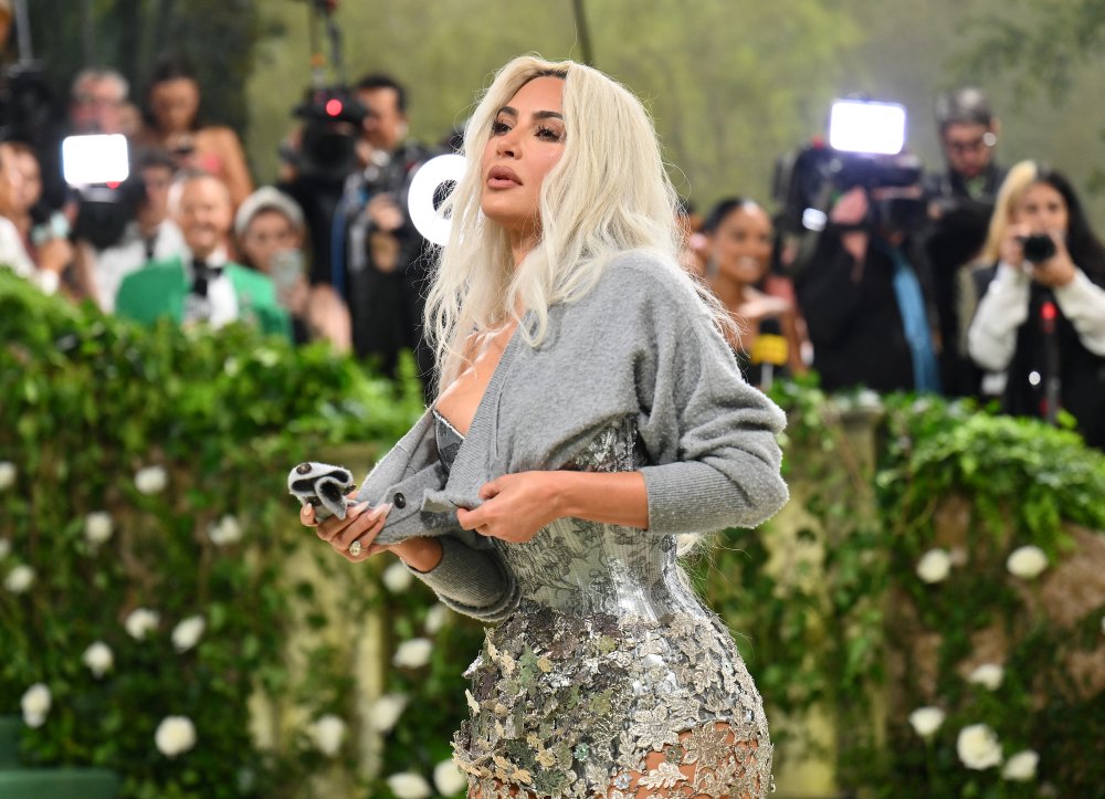 Kim Kardashian dice que respirar es una forma de arte en el vestido de corsé de la Gala del Met