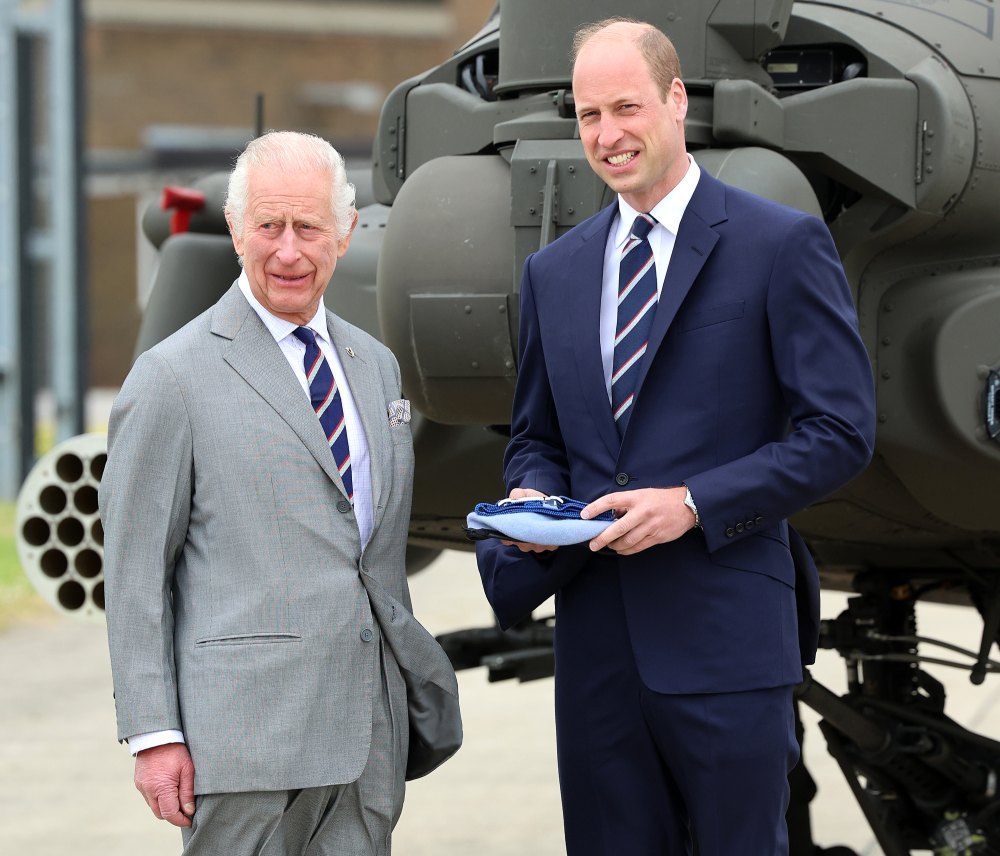 King Charles III Passes the Colonel-in-Chief of the Army Air Corps Role to Prince William