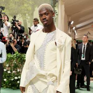 FEATURE Lil Nas X Commands Attention at the 2024 Met Gala