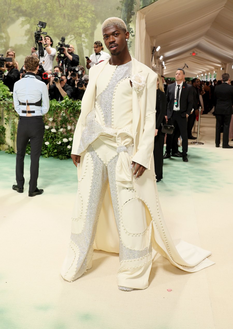 FEATURE Lil Nas X Commands Attention at the 2024 Met Gala