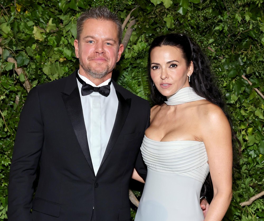 Matt Damon's Wife Luciana Barroso Opts for Comfort When Wearing Sneakers for Met Gala Afterparty