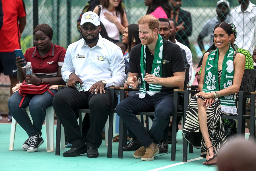 Meghan Markle speaks on Prince Harry's love of volleyball at Invictus Games in Nigeria
