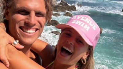 Noa Smith and Emma Stabley engaged