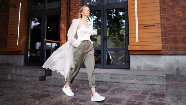 Plus size high waist pants