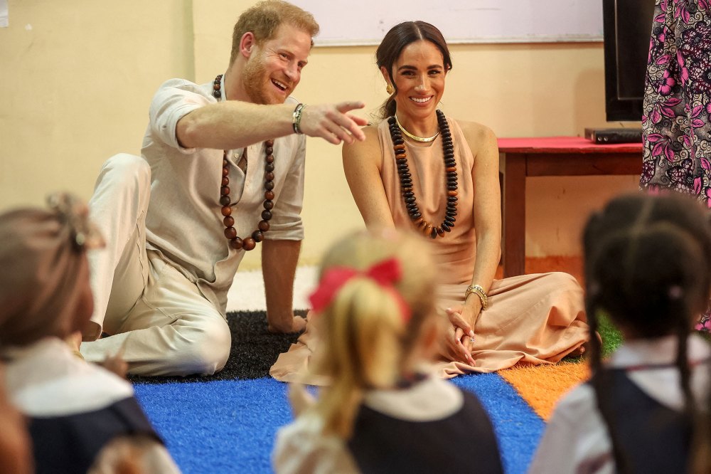 Prince Harry and Meghan Markle Kick Off 1st Official Visit to Nigeria 3