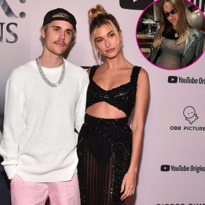 Promo Justin Bieber Shares Photos of Hailey Showing Off Baby Bump