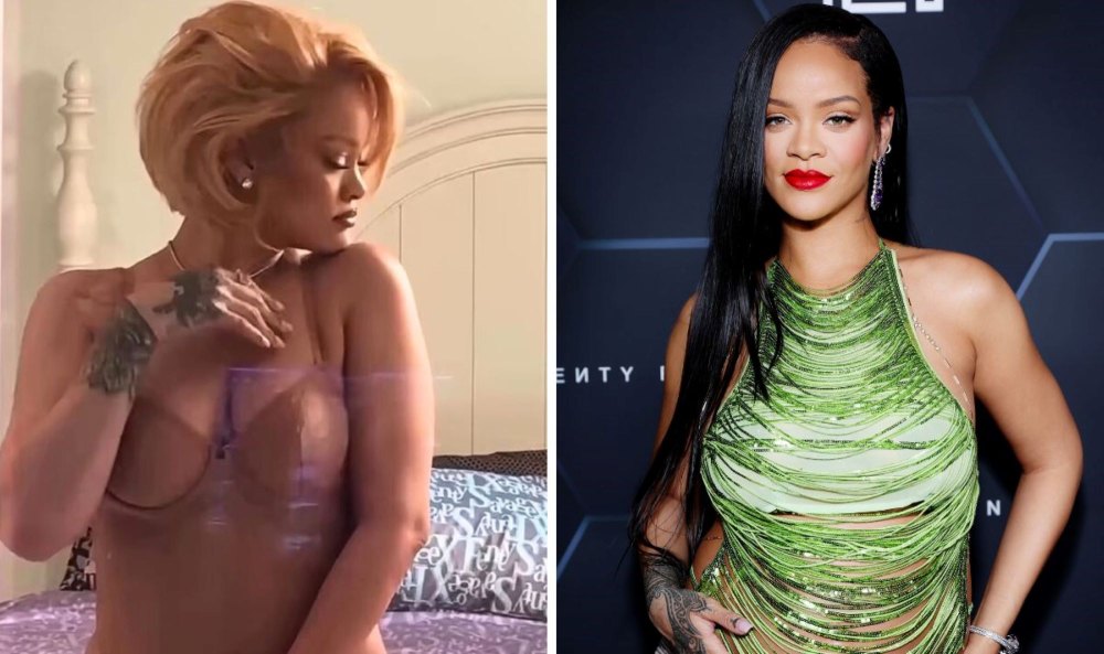 Rihanna shows off body after plastic surgery confession